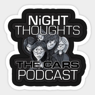 NiGHT THOUGHTS Sticker